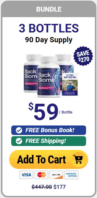 BackBiome 3 Bottle Pack